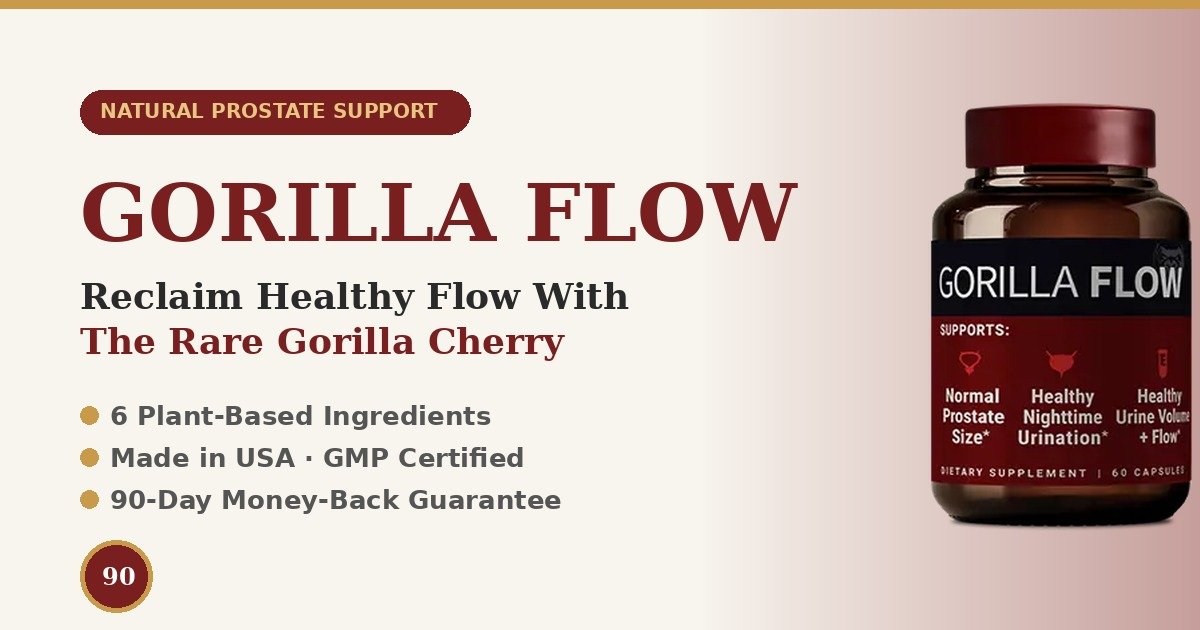 Flow Bph Gorilla Flow Official - Natural BPH and Prostate Support